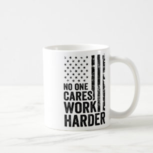 Niemand Maakt Zich Zorgen Werk Harder Fitness Work Koffiemok