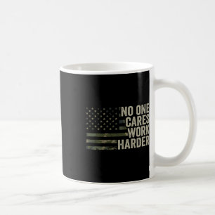 Niemand Maakt Zich Zorgen Werk Harder - Motiverend Koffiemok