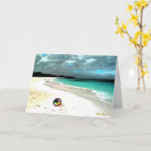 Niemand om het met deze zomer… Misser te schoppen Kaart (Gele Bloem)