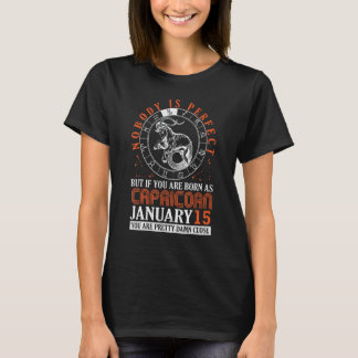 Niemand perfect, maar als je geboren wordt als cap t-shirt