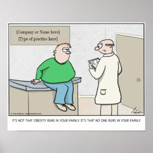 Niemand rent in je poster. poster