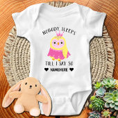 Niemand slaapt tot ik zeg. romper