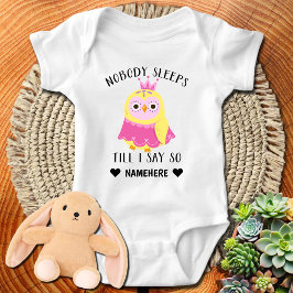 Niemand slaapt tot ik zeg. romper