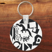 Niemand Sleutelhanger (Voorkant)