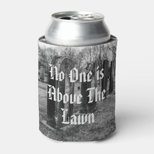 Niemand staat boven de wet blikjeskoeler (Blikje Voorkant)