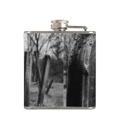 Niemand staat boven de wet heupfles (Achterkant)