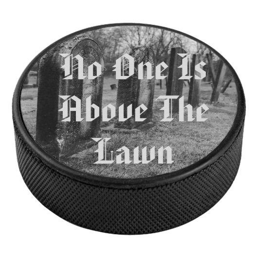 Niemand staat boven de wet hockey puck (3/4)