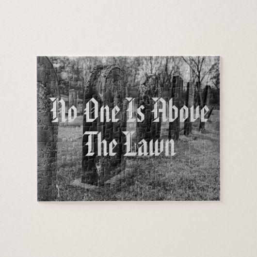 Niemand staat boven de wet legpuzzel (Horizontaal)