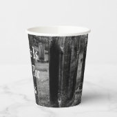 Niemand staat boven de wet papieren bekers (Links)