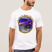 Niemand staat boven de wet t-shirt (Voorkant)