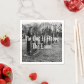 Niemand Staat Boven Het Gazon Servet (Insitu)