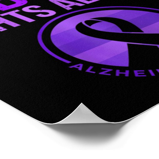 Niemand vecht alleen Alzheimerheimer Poster (Hoek)