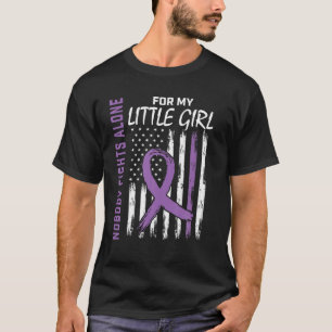 Niemand Vecht Alleen Klein Meisje Dochter Epilepsi T-shirt
