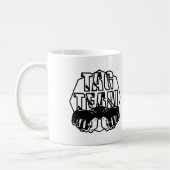 Niemand vecht alleen - Label Team Koffiemok (Links)