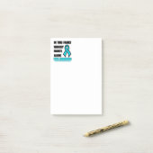 NIEMAND VECHT ALLEEN...POTTEN POST-IT® NOTES (Op bureau)