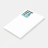 NIEMAND VECHT ALLEEN...POTTEN POST-IT® NOTES (Schuin)