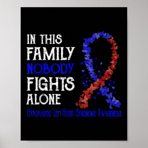 Niemand vecht alleen tegen hypoplastisch linkerhar poster