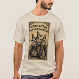 NIEMAND VERWACHT DE EENDENINQUISITIE T-SHIRT