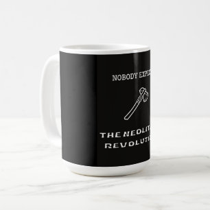 Niemand verwacht de neolithische revolutie koffiemok