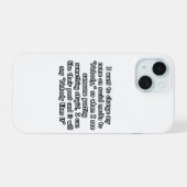 Niemand vindt het leuk – Grappige sociale media iPhone 15 Case (Achterkant horizontaal)