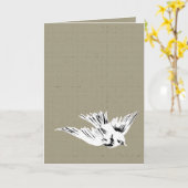 Niemand vliegt alleen kaart (Gele Bloem)