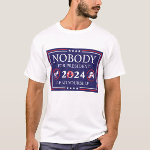 Niemand voor President, anarchie shirt