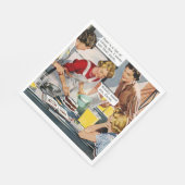 Niemand vroeg je, Karen - Retro Servet (Hoek)