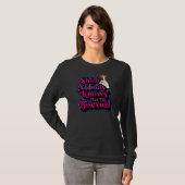 Niemand weet dat ik Bisexual Cute Bi Pride ben T-shirt (Voorkant volledig)
