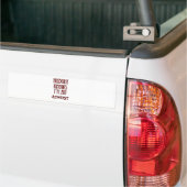 Niemand weet dat ik een Atheïst ben Bumpersticker (Op Truck)