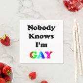 Niemand weet dat ik Gay ben Servet (Insitu)