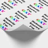 Niemand weet het cadeaupapier (Hoek)