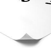 Niemand wil horen over je werk poster (Hoek)