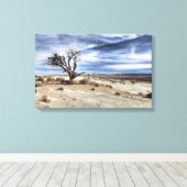 Niemand wilde land canvas afdruk (Insitu (Houten vloer))