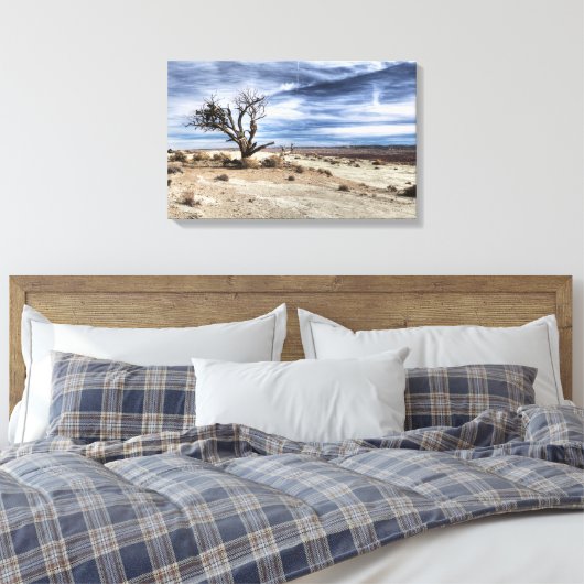Niemand wilde land canvas afdruk (Insitu (Slaapkamer))