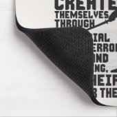 Niemand wordt als krijger geboren muismat (Hoek)