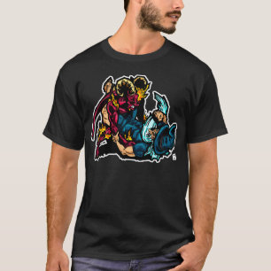 Niemand zal mijn wacht oversteken. Jiu Jitsu T-shirt