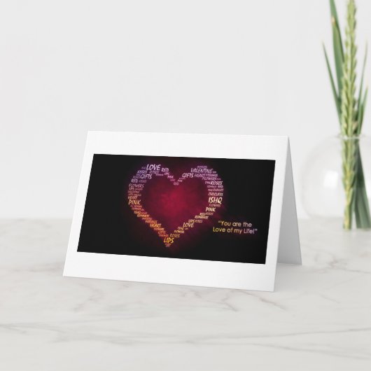 NIEMAND ZAL VAN JE HOUDEN ZOALS IK DAT DOE FEESTDAGEN KAART (Voorkant)