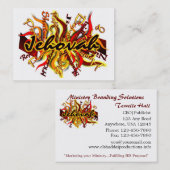 Niemand zoals Jehovah Visitekaartje (Voorkant / Achterkant)