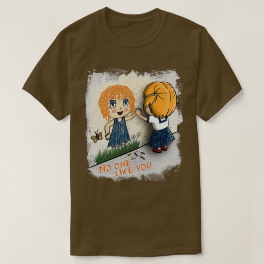 Niemand zoals jij Blondes T-shirt (Design voorkant)