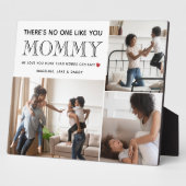 Niemand zoals jij Mama 3 Fotocollage Namen Fotoplaat (Zijkant)