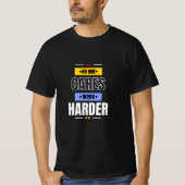 Niemand zorgt ervoor dat de Harder werkt T-shirt (Voorkant)