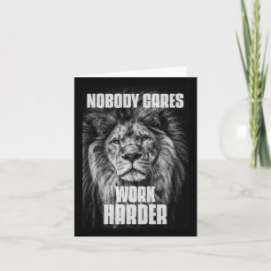 Niemand zorgt voor Motivatie werk in Harder Bodybu Kaart