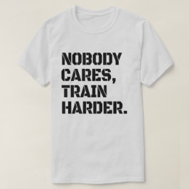 Niemand zorgt voor treinHarder T-shirt