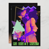 Niemands bruid Halloween uitnodiging (Voorkant / Achterkant)