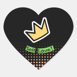 Niemand's bruid uitnodiging hart sticker