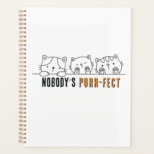 Niemands Purr-fecte Planner (Voorkant)