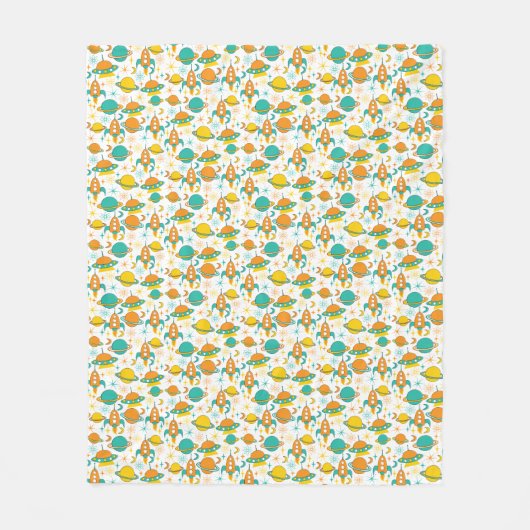 Nienvijftig ruimteschoudededeken fleece deken (Voorkant)