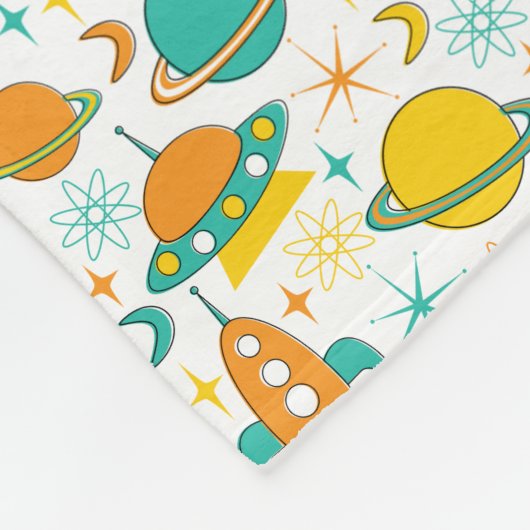 Nienvijftig ruimteschoudededeken fleece deken (Hoek)