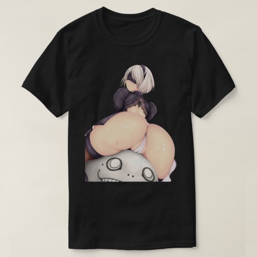 Nier Automata 2B T-shirt (Design voorkant)