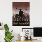 Nier Automata Poster (Thuiskantoor)
